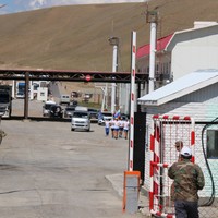 Пересекаем границу с Монголией